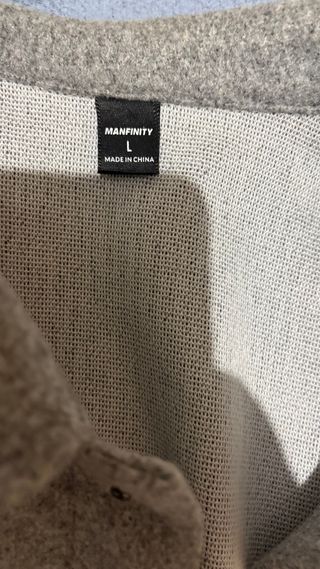 Chaqueta hombre gris