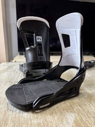 Fijaciones Snowboard Burton Freestyle Negras