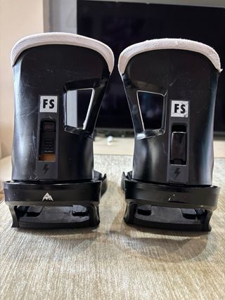 Fijaciones Snowboard Burton Freestyle Negras