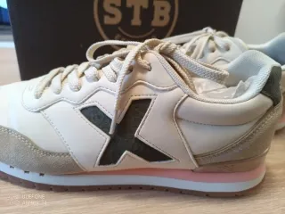 Zapatillas Munich Beige y Verde