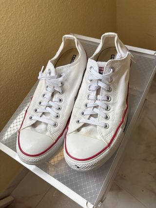 Zapatillas Converse Bajas Blancas
