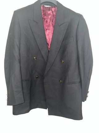 Giacca sartoriale elegante donna nera