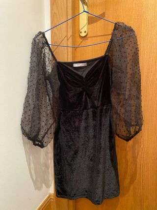 Vestido negro Pull&Bear 8€ HOY