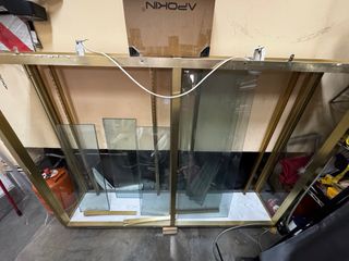 Vitrina expositor peluquería