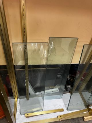 Vitrina expositor peluquería