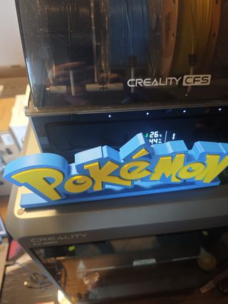 Insegna Pokémon 3D