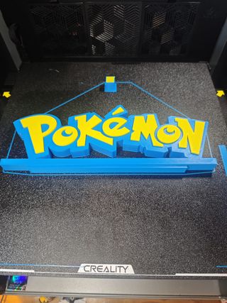 Insegna Pokémon 3D