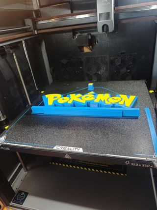 Insegna Pokémon 3D