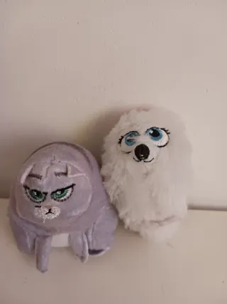 Peluches Gato y Perro