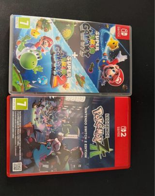 Super Mario Galaxy 1/2 + Pokémon ZA Switch
