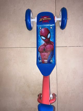 Patinete 3 Ruedas Spiderman