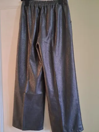 Pantalón gris metalizado Ameé