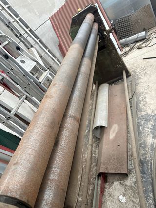 Curvadora de chapa industrial