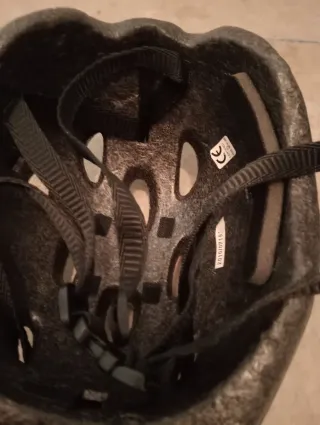 Casco bicicleta niño azul