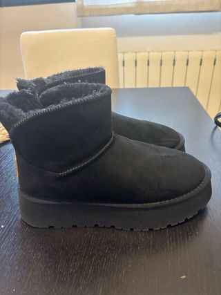 Botines Xti Negros Mujer