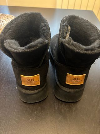 Botines Xti Negros Mujer