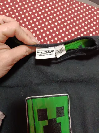 Maglia Minecraft Creeper Bambino