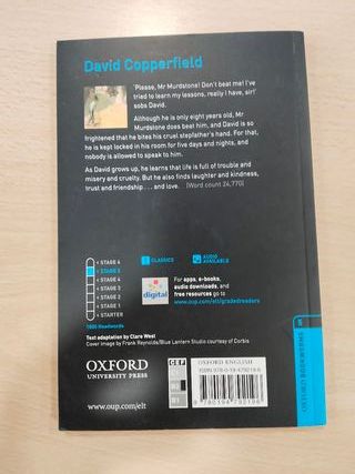 Lote de tres libros en inglés: David Copperfield..