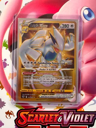 Carta Pokémon Lugia V ASTRO 201/195