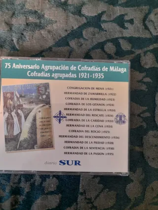 Lote Medallas Semana Santa Málaga 1997 Plata