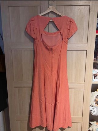 Vestido midi Pedro del Hierro salmón