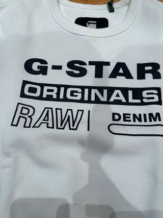 Sudadera G-Star RAW Blanca