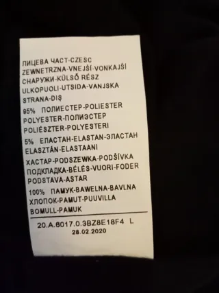 Camiseta lentejuelas manga corta, con forro. L/G