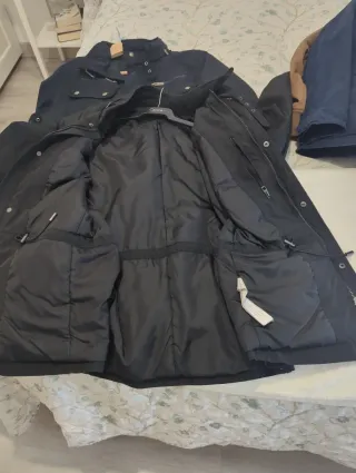 Cazadora Zara Negra Hombre