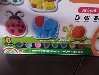 Set Manualidades Pintar Escayola Animales