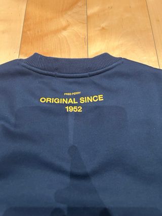 Sudadera Fred Perry Azul Oscuro