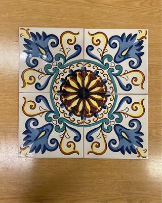 Baldosas cerámica valenciana antiguas 20x20