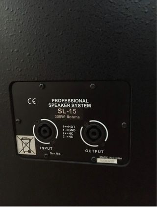 Amplificador Leem SPX600C + 2 Altavoces Leem SL15