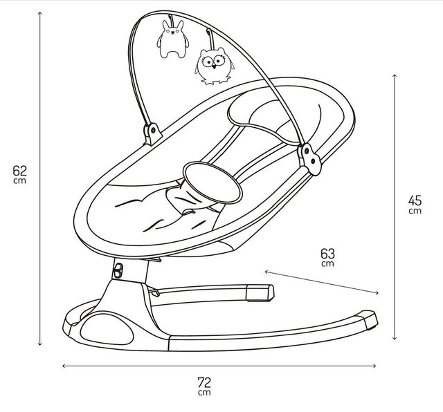 Mecedora MoMi KENANI SAND