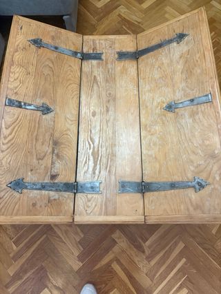 Mesa Rústica Madera Maciza