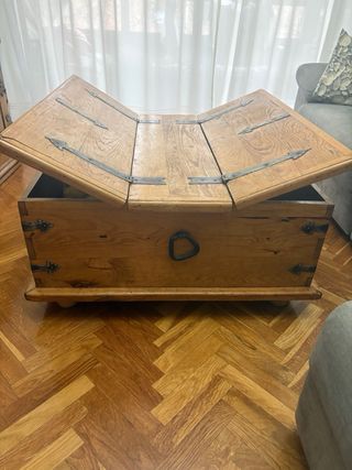Mesa Rústica Madera Maciza