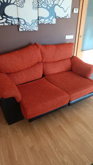 ⚡SOFÁ 2 PLAZAS BUEN ESTADO⚡ CARRO EXTRAIBLE