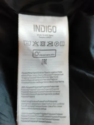 Plumífero Indicode Jeans Negro