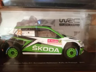 Maqueta Skoda Fabia R5 Rally Portugal 2019 1:18