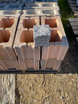 Tacos de granito rústico 10x10