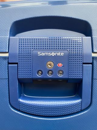 Maleta Samsonite S’Cure Spinner L Azul