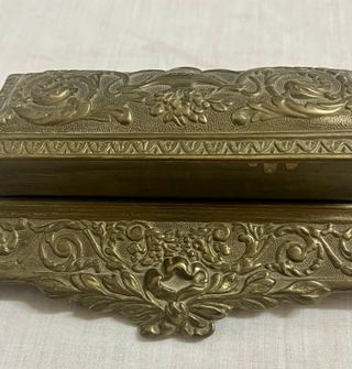 Guarda sellos bronce 5 espacios ~1900