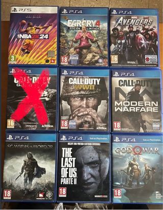 Juegos PS4: NBA 2K24, Far Cry 4, Avengers, CO