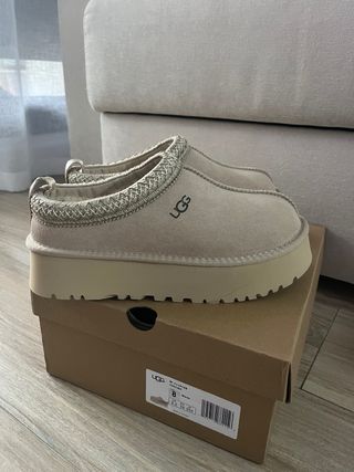 Zapatillas UGG Beige Plataforma