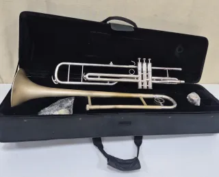 Trombon en DO con estuche y boquilla