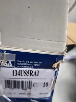 Lote 8 Cerraduras TESA Silenciosas Acero Inoxidabl