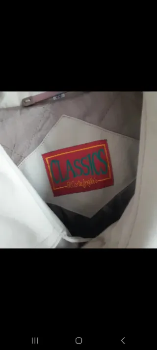 Gabardina vintage hombre T 50