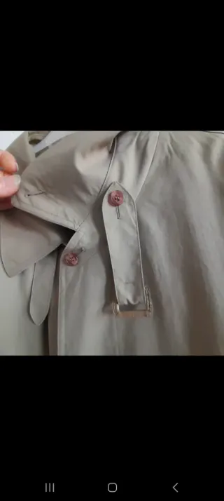 Gabardina vintage hombre T 50