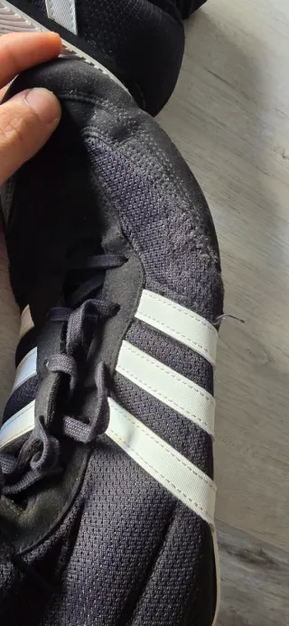 Botas Boxeo Adidas Negras Blancas