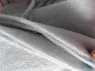 Bufanda azul cielo suave