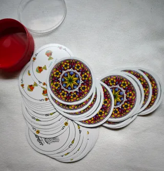 Baraja Heraclio Fournier Circular 1972